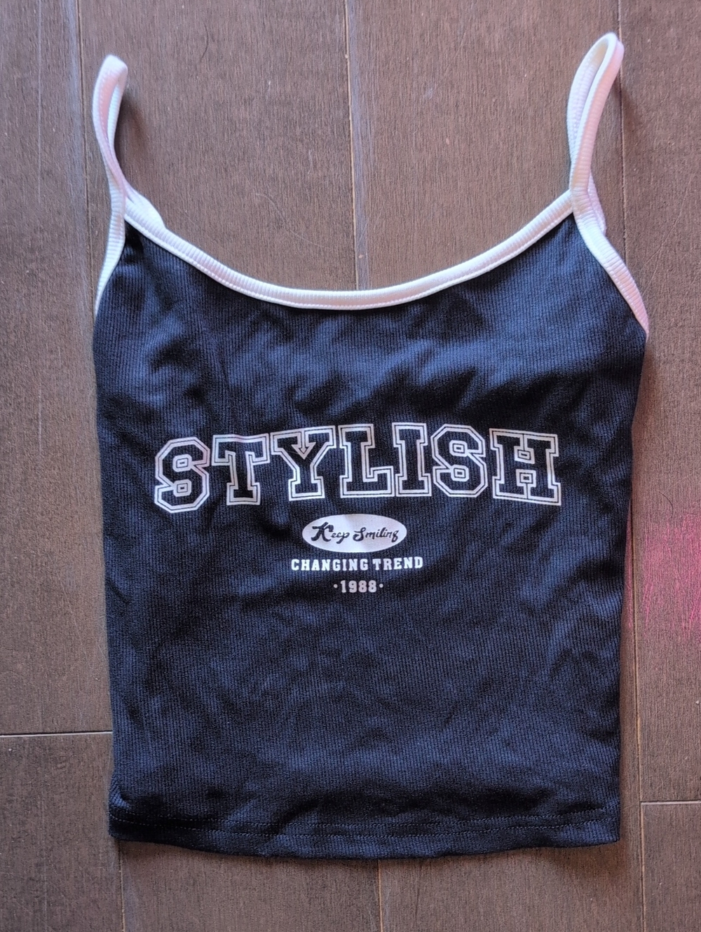 BRAND NEW! Navy Blue Crop Tank Top